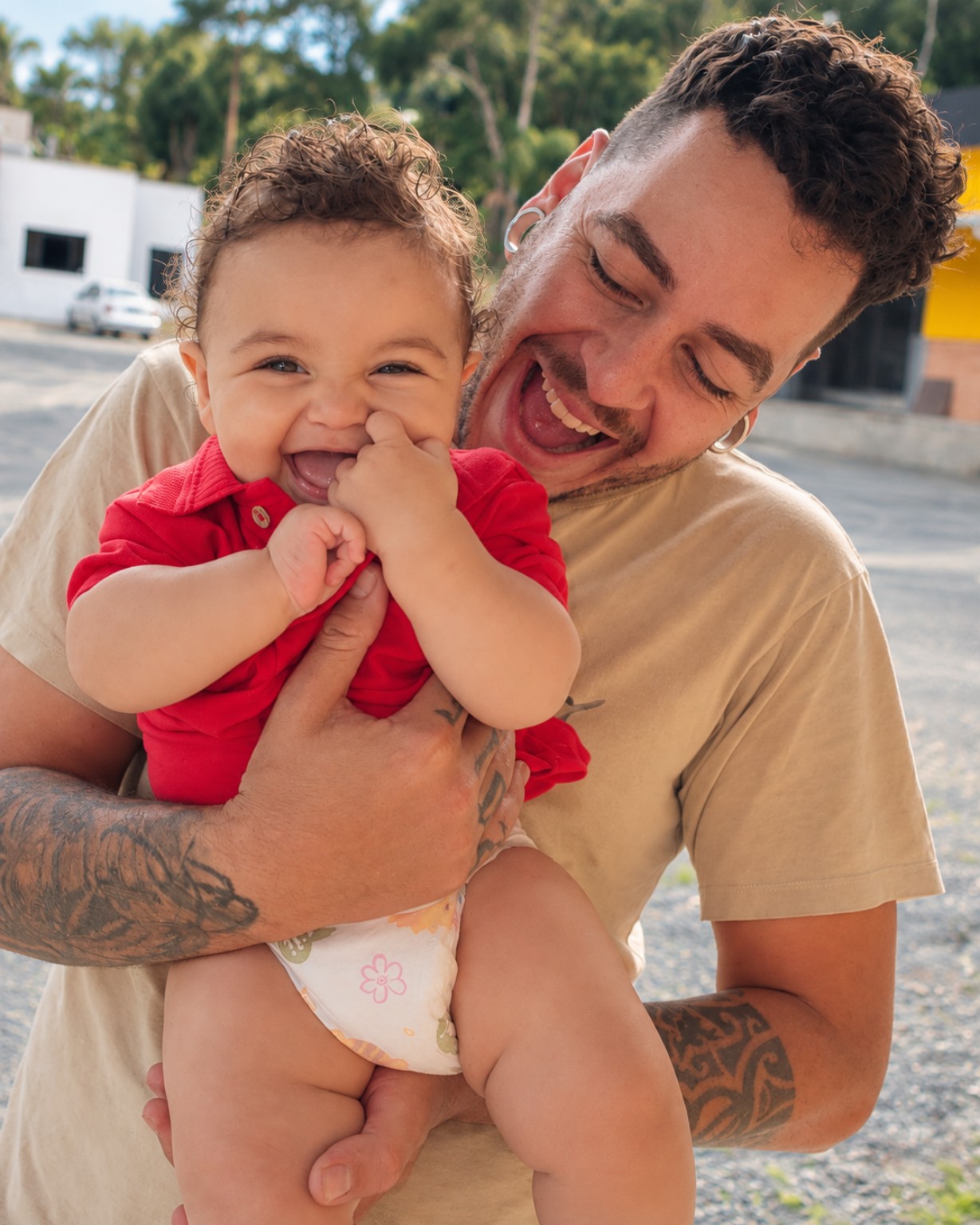 Fundador da Fonseca Logística com seu filho