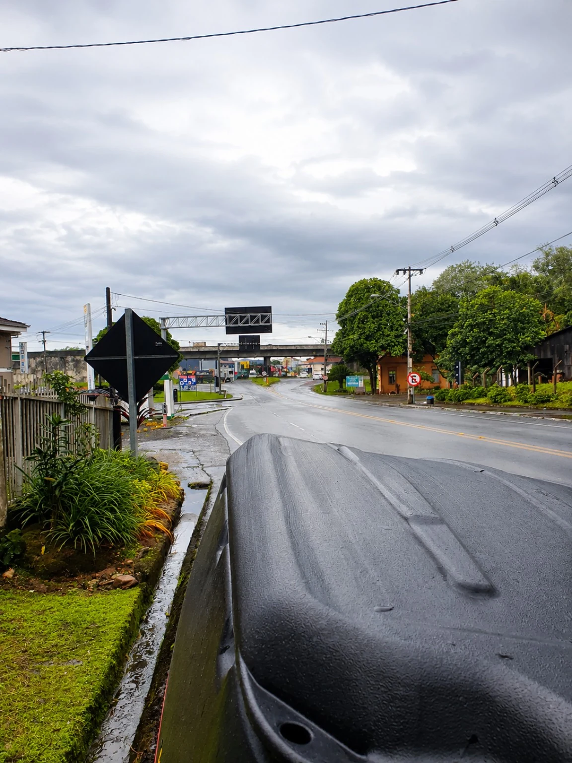 Registro real de rota da Fonseca Logística em Joinville